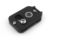 2.375 plate with Stainless Steel QD Socket for Arca Swiss System . Kirk RRS