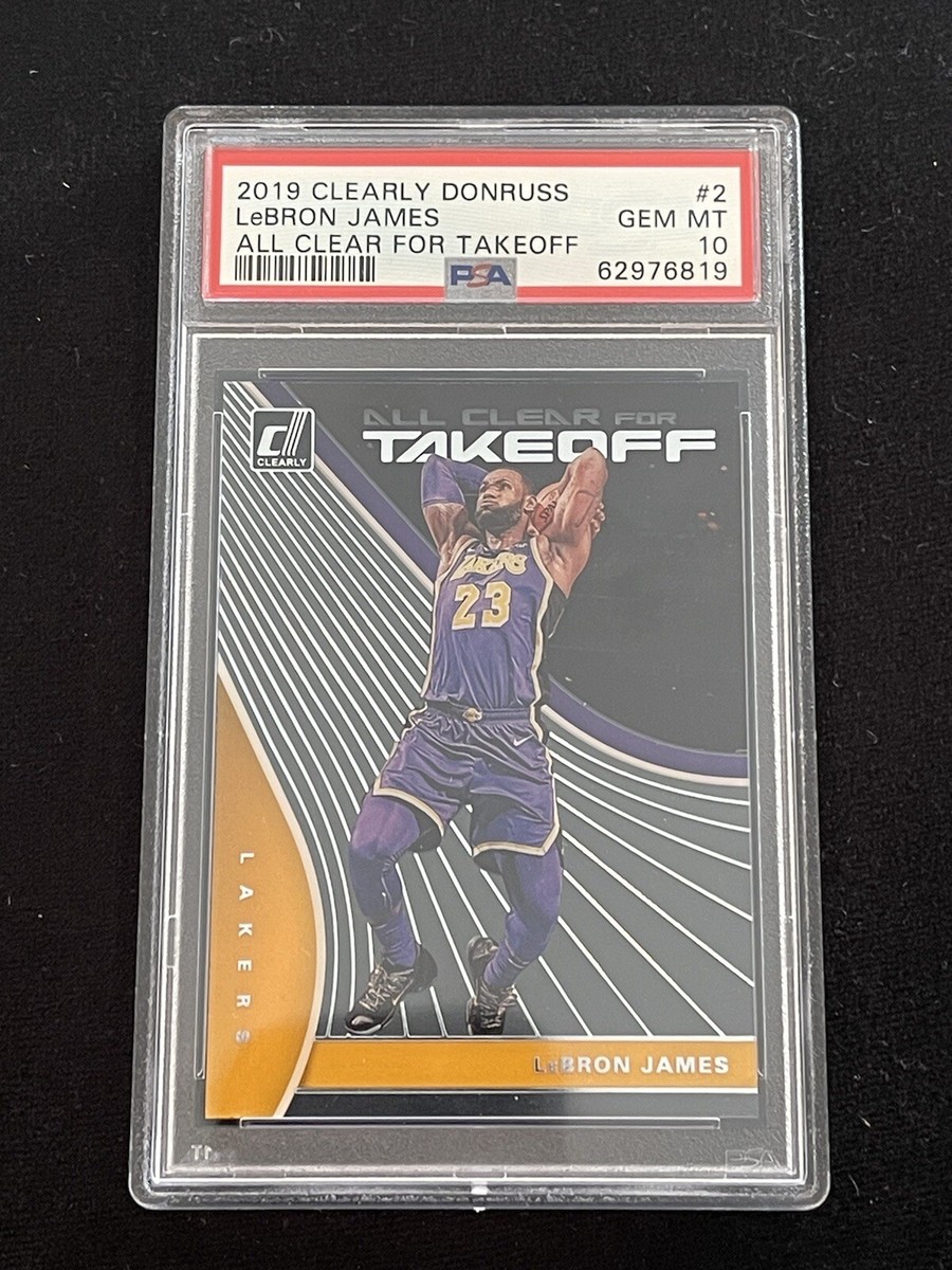 その他 nba panini clearly donruss LEBRON JAMES 2019-20 Clearly Donruss LeBron James All Clear for Takeoff