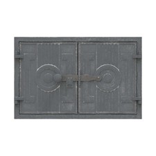 Brotofentür Holzofentür Ofen Ofentür aus Gusseisen Backofentür 43 x 27 cm