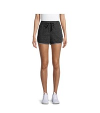 Athletic Works Women s Size XXL/2XG 20 Active Gym Shorts Cotton/Poly Black