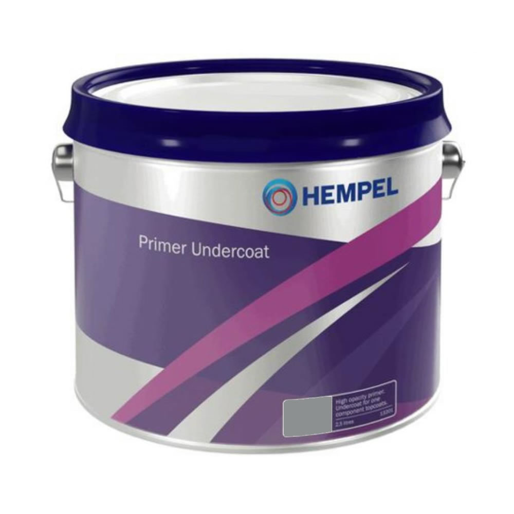Hempel Paints Boat Primer Undercoat 2.5 Litre - Mid Grey (Boat / Marine / Yacht)