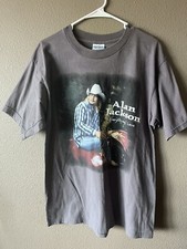 Vintage 1996 Alan Jackson Everything I Love T-Shirt 90s Size Large Made in USA