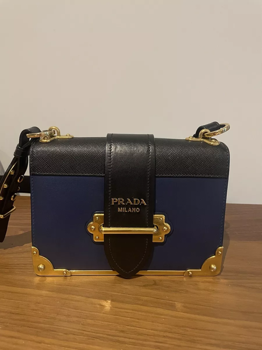 Used prada hotsell cahier bag