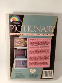 Pictionary Nintendo NES. Game & Clam case. Tested/Works! 
