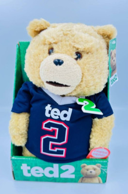 Ted 2 Talking Teddy Bear 11 Inch Plush Teddy Bear Explicit Football Jersey
