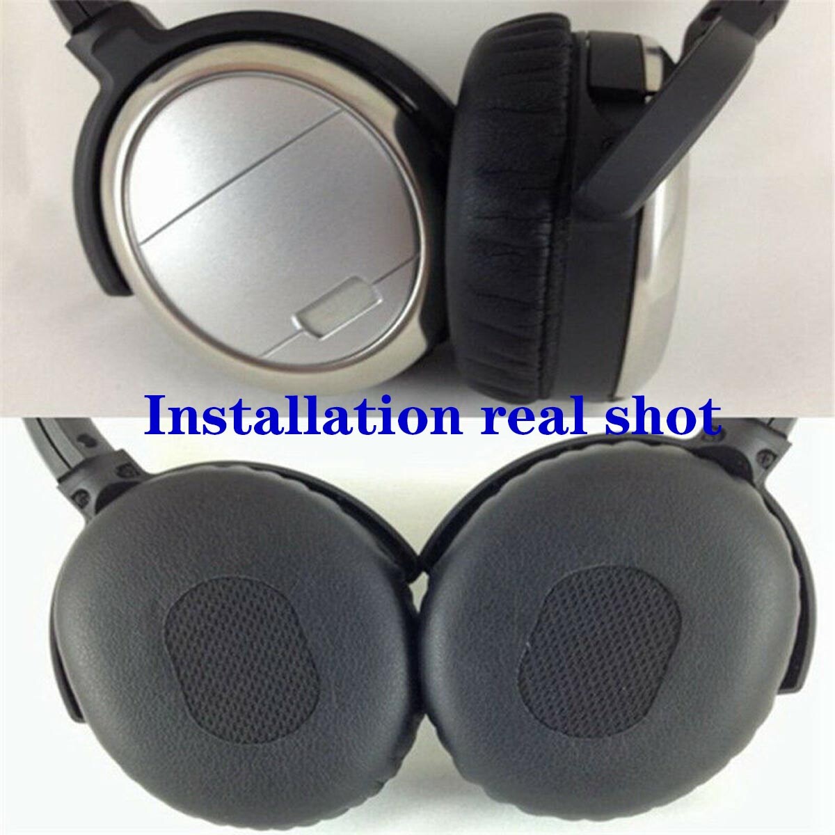 Ear Pads Replacement For Bose QuietComfort QC3 / OE1 On-Ear Headphones - Black E