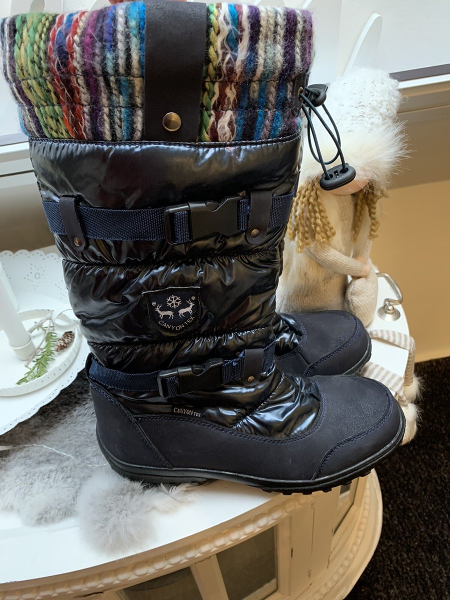 Orsay Schwarze Winterschuhe Canyon Tex Boots Stiefel 37 Neu Damen