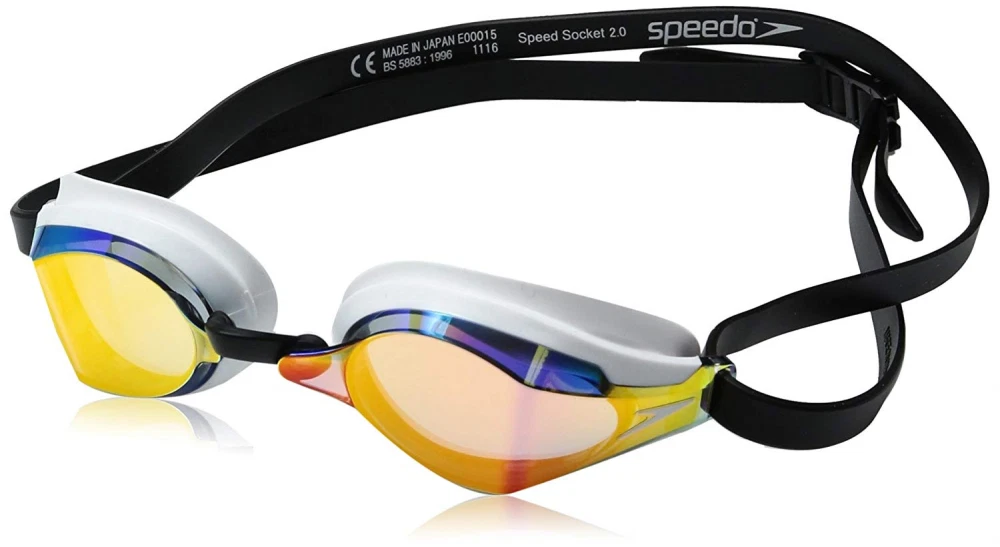 Vorm van het schip Parameters Direct Speedo Speed Socket 2.0 Mirrored Swim Goggles | eBay