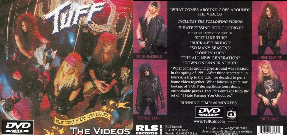 TUFF 12 Disc Box Set -  Stevie Rachelle Crue Poison Ratt Skid Row Hairband Foto 4 de 4