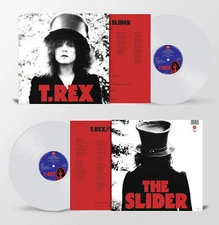 T.Rex   - The Slider  -   12"  180gm  Clear Vinyl Album - New & Sealed