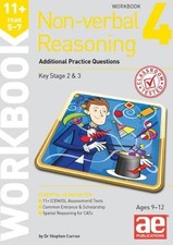 Image of 11 Non-verbal Reasoning Year 5-7 Workbook 4: Additional Practice Questions