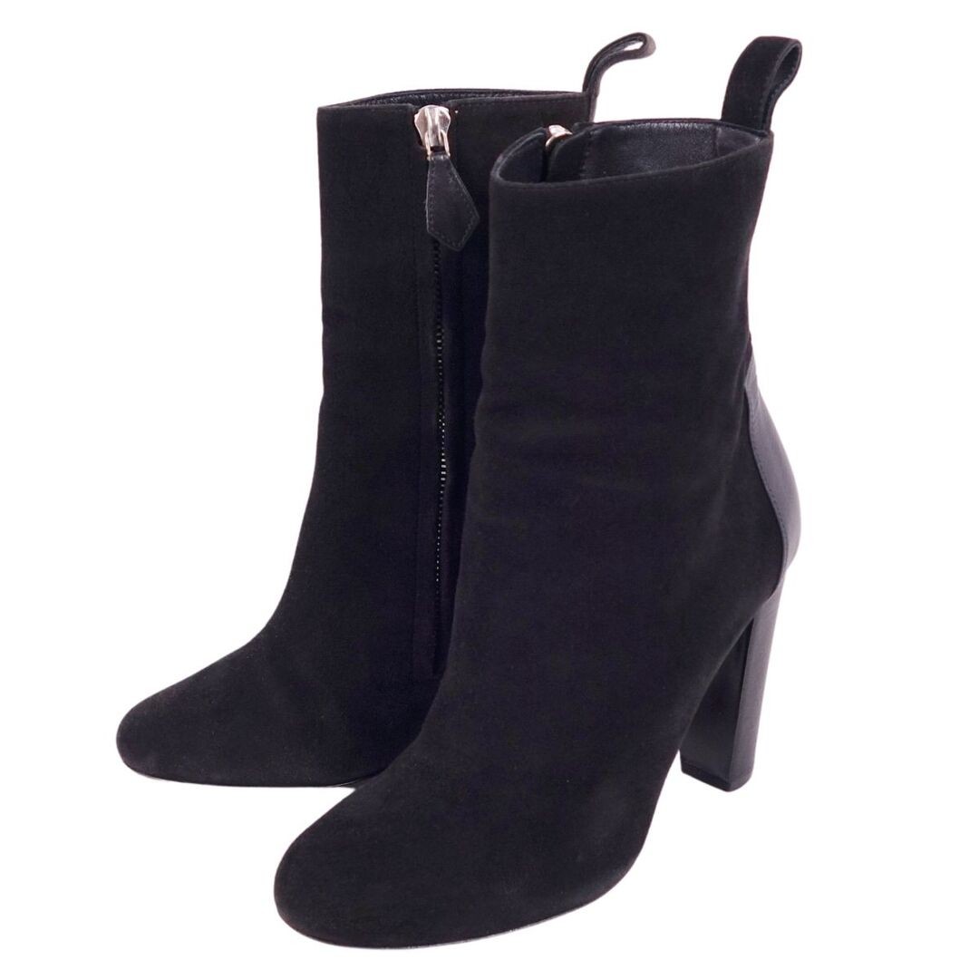 Hermes boots booties short suede leather shoes women's 35.5 Used MOLO-0 thumbnail 2