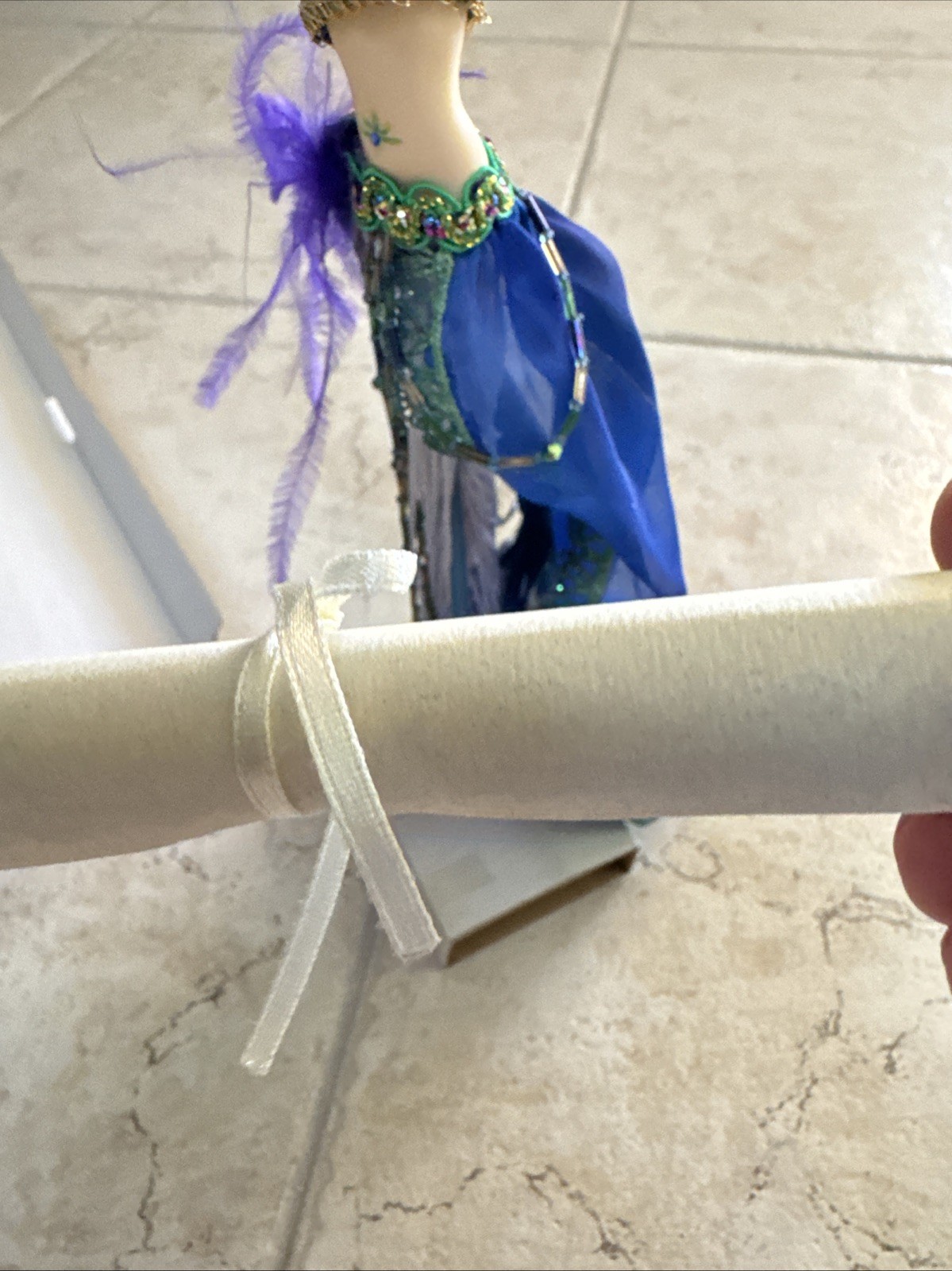 Art Nuveau Artistic Doll  With Certificate