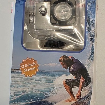 Generic Full HD 1080p Sports Action Camera with Waterproof Housing