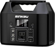Portable Power Station 122.8Wh LiFePO4 Battery Solar Generator Home Use