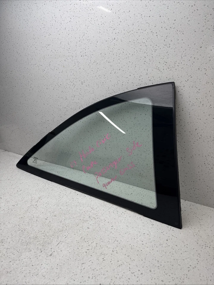 2001-2005 Honda Civic Coupe Right Passenger Side Quarter Glass  OEM - Изображение 3 из 4