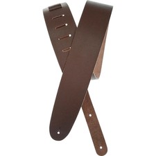 D'Addario Planet Waves Traditional Leather Guitar Strap Brown