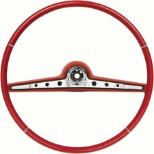 Oer 768149 1962 Impala Steering Wheel Whorn Ring Ss Red