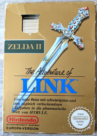 Zelda II: The Adventure of Link 2 NES - Nintendo Entertainment System CIB  PAL B