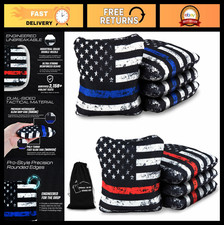 Regulation Cornhole Bags Set of 8 - Durable, Heavyweight, Perfect for Outdoor Ga