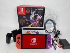 Nintendo HEG-001 Pokemon Violet and Scarlett Ed. Switch OLED Console