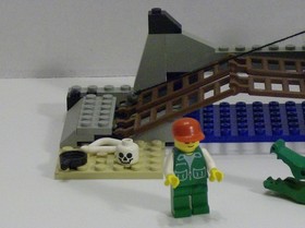 Lego 6490 Classic Town Outback AMAZON CROSSING Complete NO Instructions