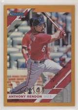 2019 Panini Donruss Holo Orange Anthony Rendon #180 0b3
