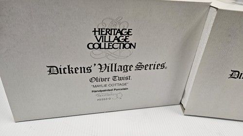 NEU! Dept 56 Dickens Village Oliver Twist Brownlow House + Maylie Cottage 55530 - Bild 5 von 15