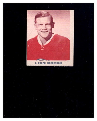 1967 Canadiens IGA Series 2 #16 Ralph Backstrom   EX+ X3426986