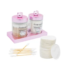 Hello Kitty Cotton Swabs & Exfoliating Pads Set – The Crème Shop