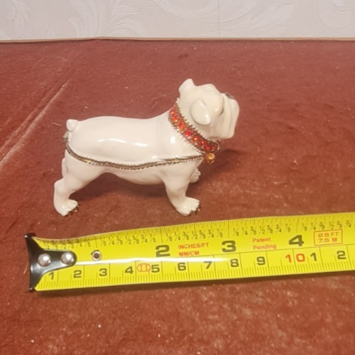 Bulldog Frenchie Trinket Box Hinged - Afbeelding 3 van 7