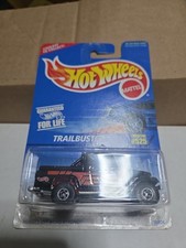 Hot Wheels Trailbuster Collector #525 Black Red 1996 Diecast Truck