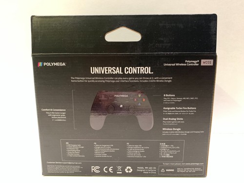 POLYMEGA UNIVERSAL WIRELESS CONTROLLER WC01 - NEU NEW KOMPATIBEL BASE UNIT - Bild 3 von 6