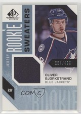 2016-17 SP Game Used Rookie Sweaters 284/499 Oliver Bjorkstrand #RS-OB 4ry