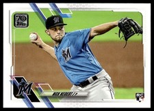 2021 Topps Nick Neidert Rookie Miami Marlins #324