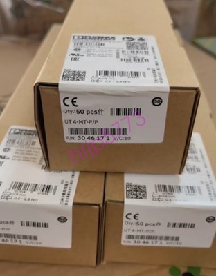 50PCS Phoenix Contact 3046171 knife switch disconnect terminal block UT 4-MT-P/P