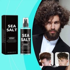 Sea Salt Spray Offers Styling Hold and Definition Enhances Curls and Waves Hair