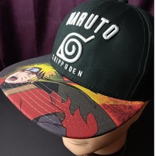 Naruto Shippuden Anime Snapback Hat Mens 14 or Older Embroidered