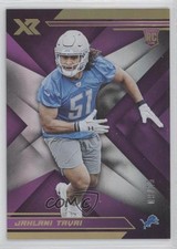 2019 Panini XR Rookies Purple 9/25 Jahlani Tavai #198 0q7p