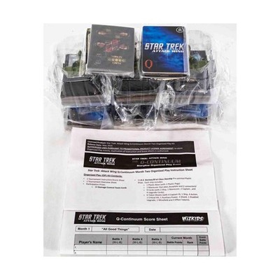 WizKids Star Trek Attack Wing Q-Continuum OP Event Month Three Kit Bag NM
