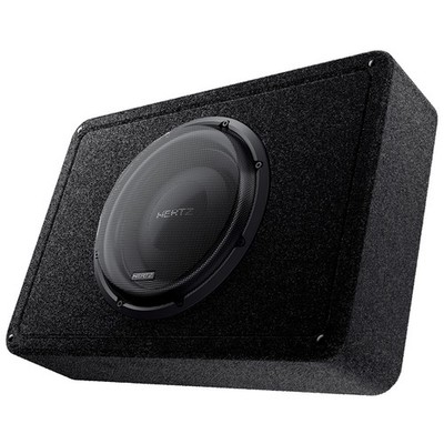 Hertz MPBX 250 S2 Mille Pro 10'' 2-Ohm Loaded Shallow Subwoofer Enclosure 500W
