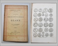 DESCRIPTION MONNAIES JETONS MÉDAILLES du BÉARN - SCHLUMBERGER -1893 NUMISMATIQUE