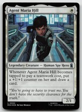 Agent Maria Hill 2 MSH MTG Uncommon Foil NM