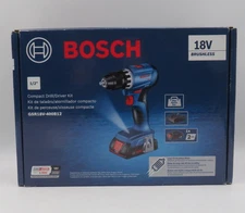 Bosch 18V 1/2in Drill/Driver Kit GSR18V-400B12 NEW SEALED