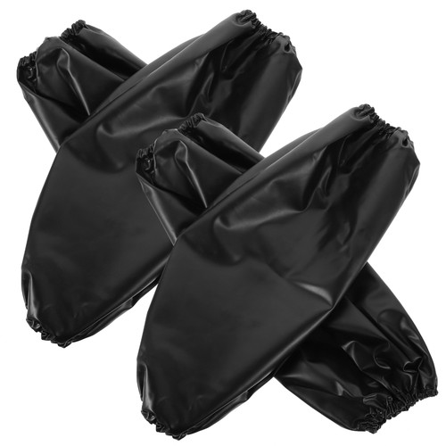2 Pairs Cleaning Sleeves Waterproof Dishwashing Oilproof Arm Kitchen Tool