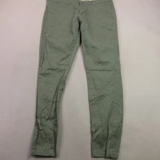Radian Pants Womens 34 Chino Outdoors Pockets Lightweight Straight Leg Green