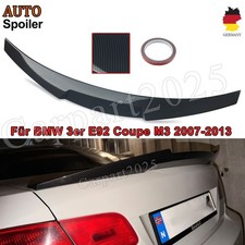Spoilerlippe mit M4 Optik für BMW 3er E92 Coupe M3 06-13 Heckspoiler Heckflügel