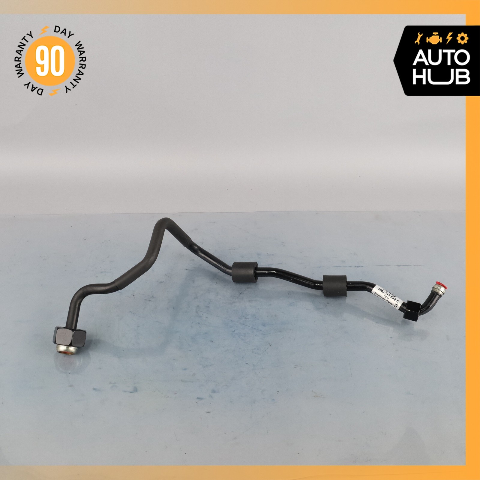 03-13 Bentley Continental GTC 6.0L Left Transmission Oil Cooling Line OEM 43k