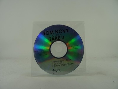 TOM NOVY FT LIMA TAKE IT (DANI KOEING REMIX) (A5) 3 Track Promo CD Single includ