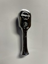 Snap On Tools 38 Drive Stubby Handle 80 Tooth Chrome Ratchet Fk80